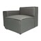 Flash Furniture Bridgetown Luxury Modular Sectional Sofa, Left Side w/Arm Rest, Dark Gray IS-IT2231-LC-DKGRY-GG - alternate 2